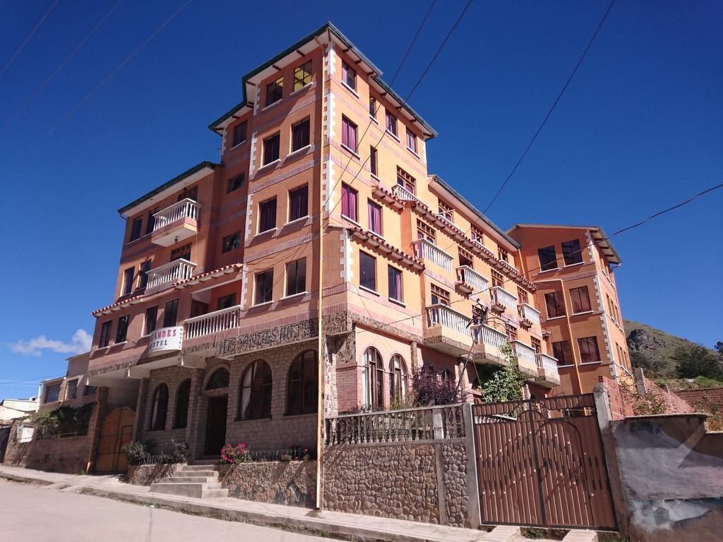 Hostal Real Los Andes Del Lago Копакабана Экстерьер фото