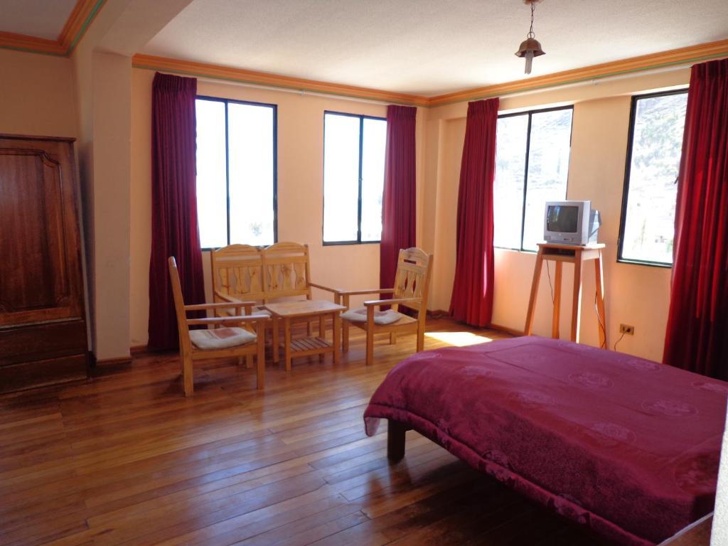 Hostal Real Los Andes Del Lago Копакабана Экстерьер фото