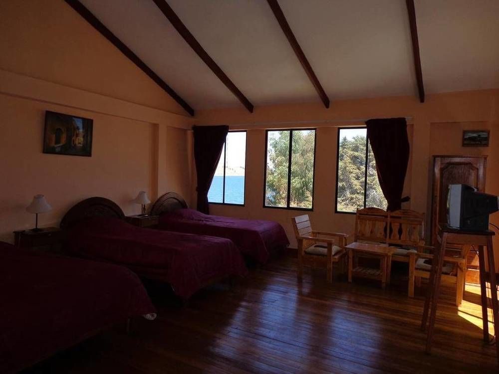 Hostal Real Los Andes Del Lago Копакабана Экстерьер фото
