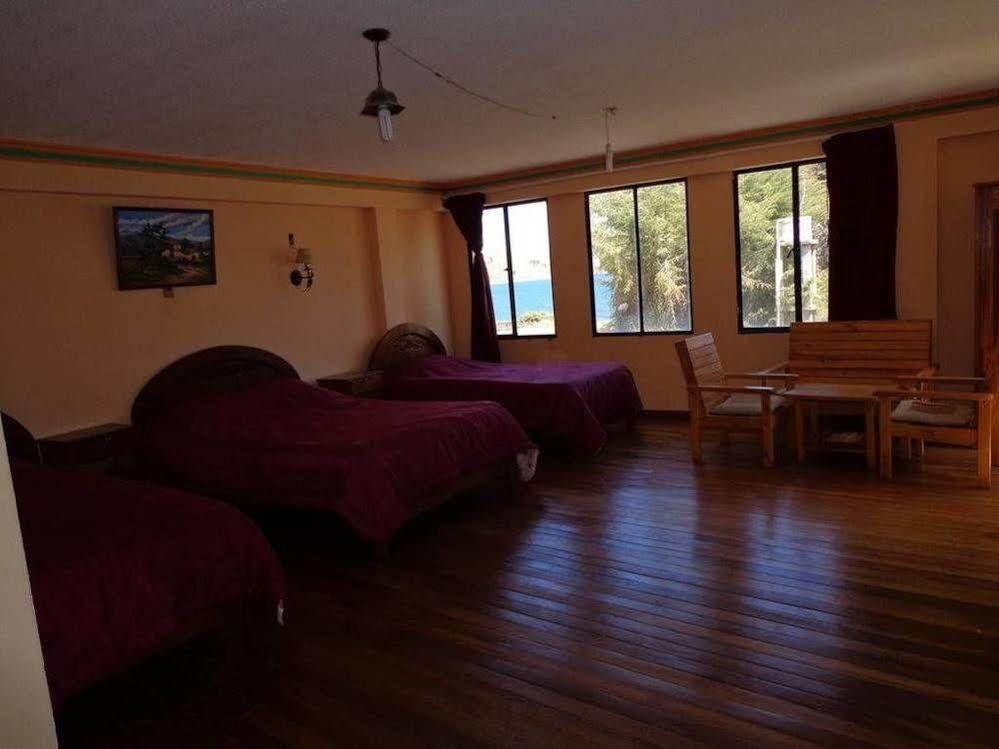 Hostal Real Los Andes Del Lago Копакабана Экстерьер фото